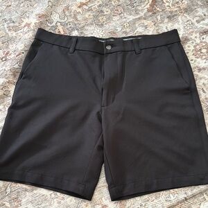 Callaway Black Flat Front Golf Shorts